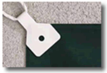 LexJet Mini Banner Ups, White- 10 pk of 100 tabs/cs - BAN002 | LexJet