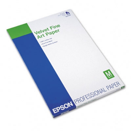 EPSON Velvet Fine Art Paper - 13in x 19in - S041637 | LexJet