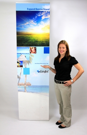 Expand BannerStand- 15 3/4in x 55 1/8in - 70404-ALU | LexJet