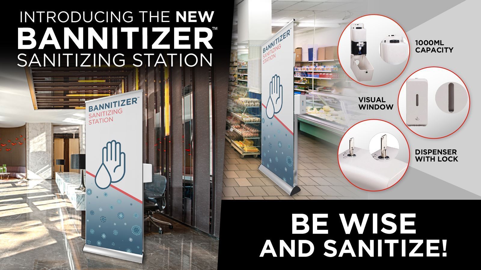 LexJet Bannitizer Sanitizing Station | LexJet