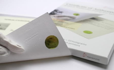 Hahnemühle Certificate of Authenticity | LexJet