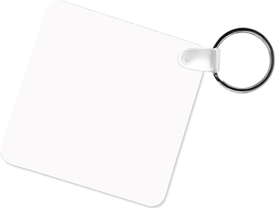 4107, Square (50-Pack), key chain, key tag, Unisub Aluminum Key Chain 2 ...