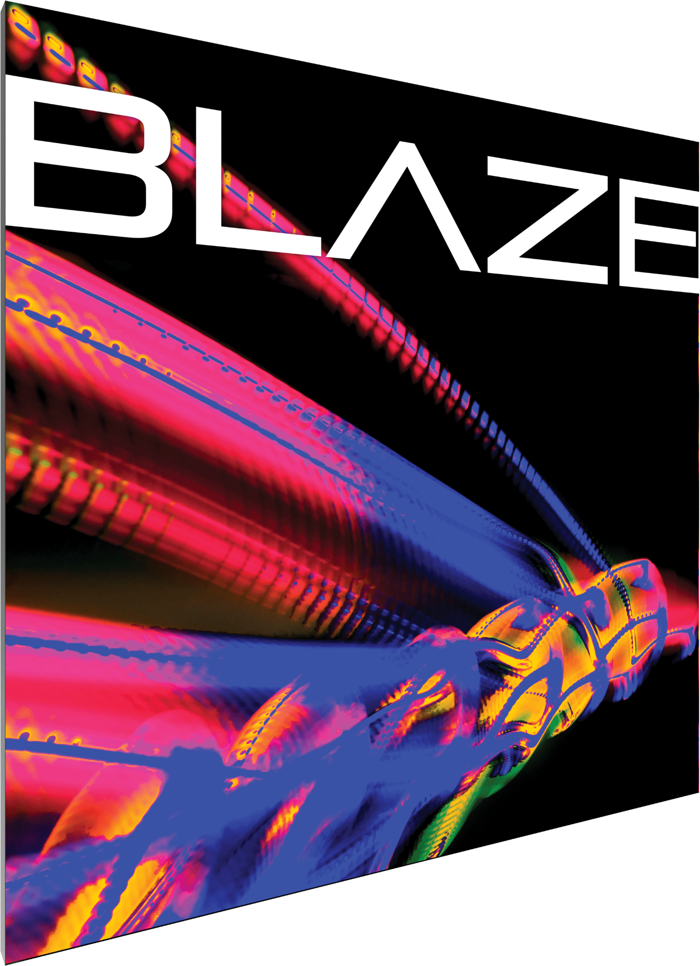 Blaze Light Box - Wall Mounted - SEG Style - 10ft x 10ft - Black Finish ...