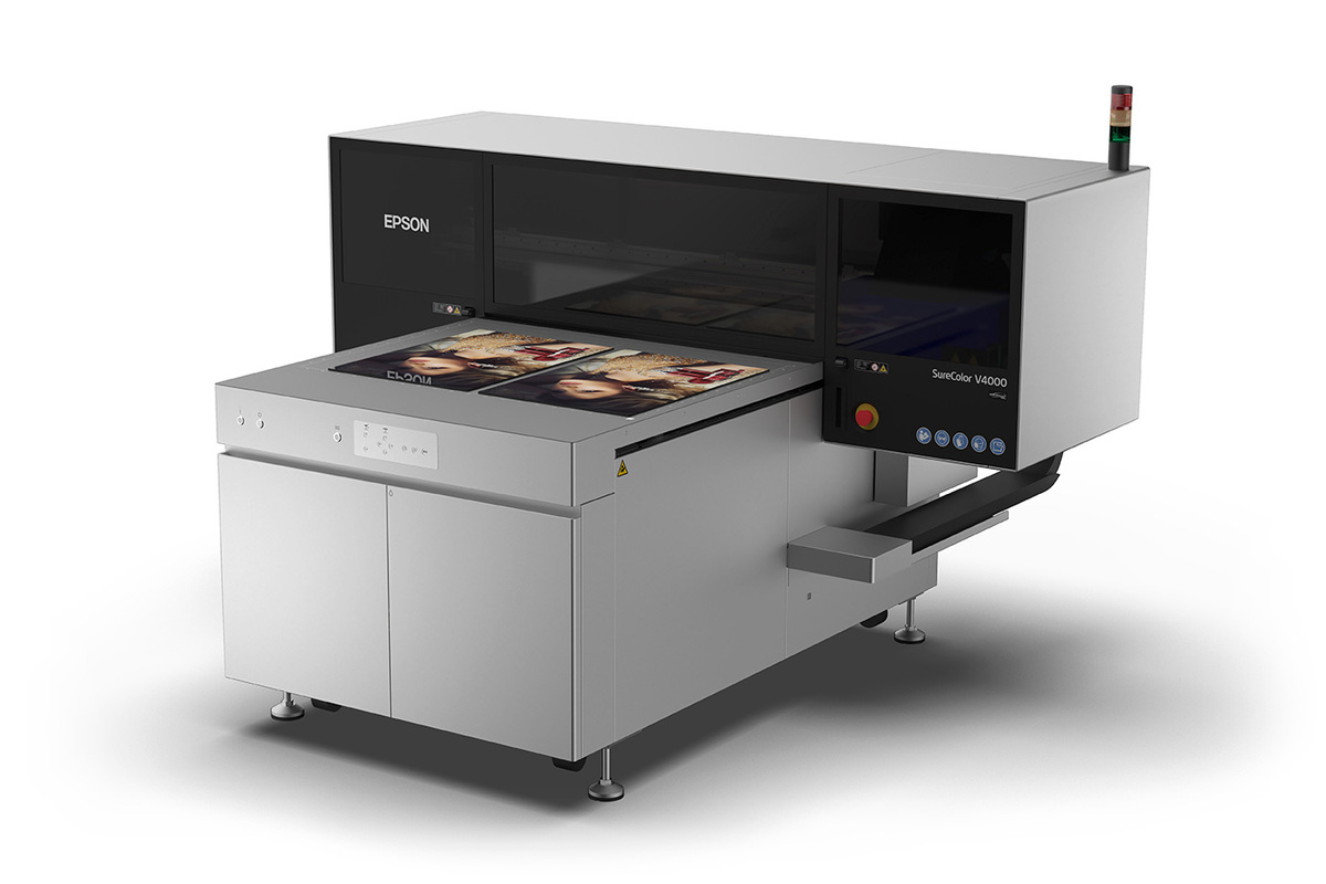 EPSON SureColor V4000 UV Flatbed Printer | LexJet